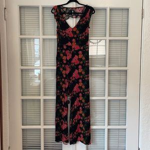 Anthropologie Floral Jumper